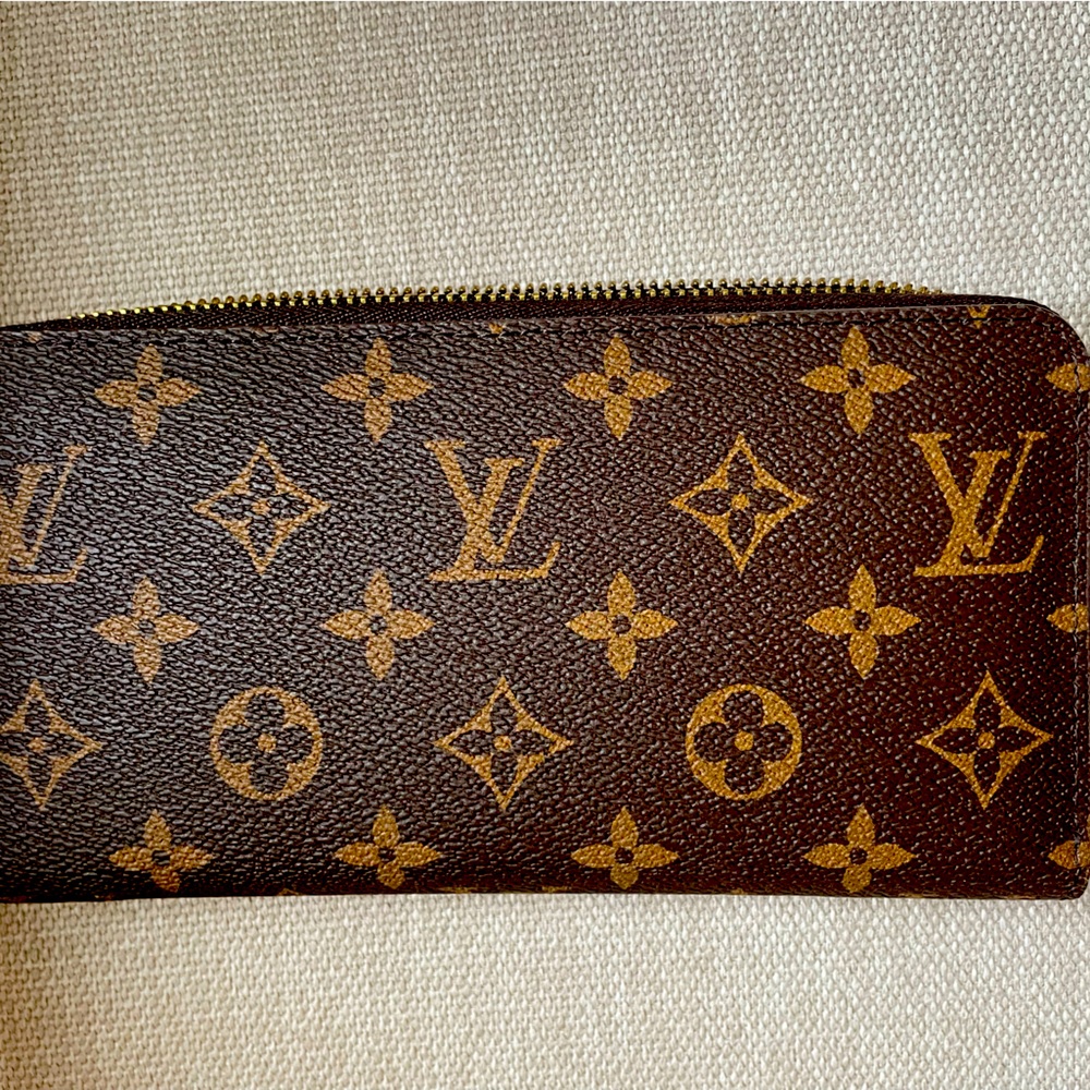 Authentic Louis Vuitton Zip Credit Card Wallet